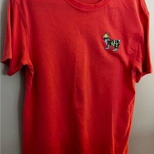 Men’s Small Coral Goat USA t-shirt